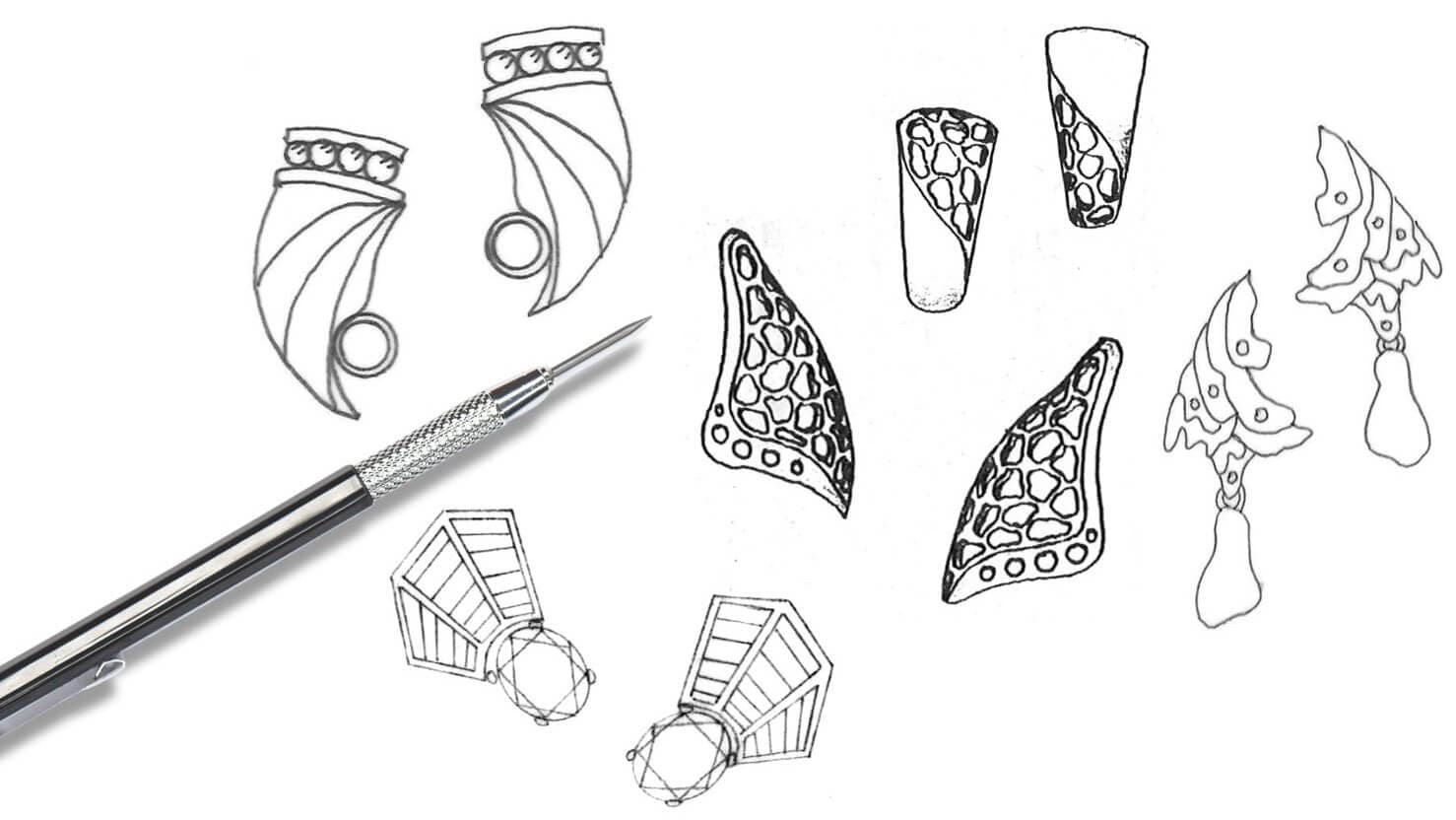 Creative Drawing: Design your own earrings!