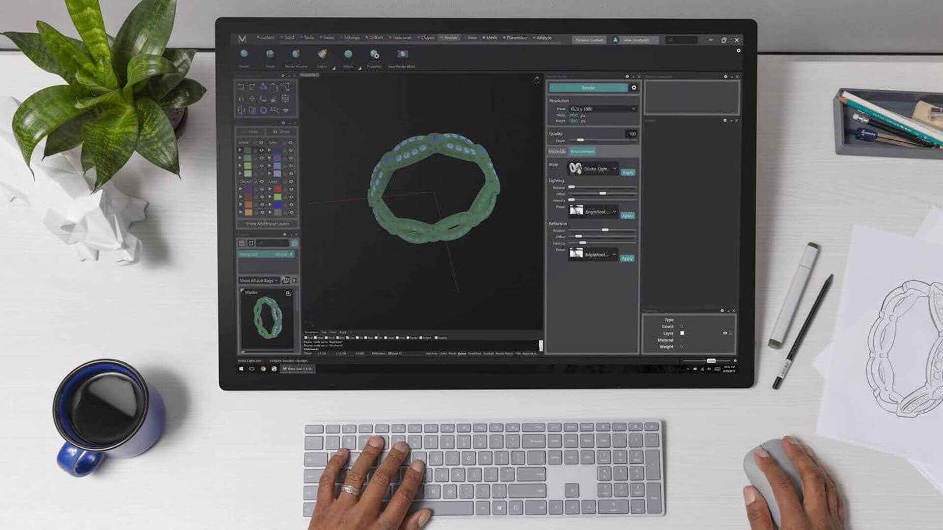 Fundamentals of Digital Jewellery Design (CAD)