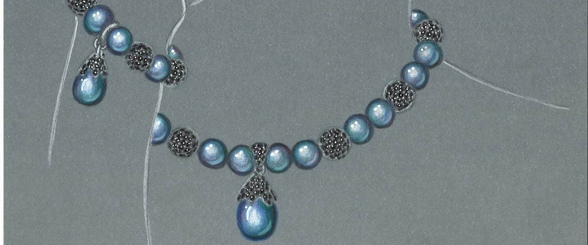 Jewellery Illustration, Light and Colour (JD300) — JDMIS jewellery course